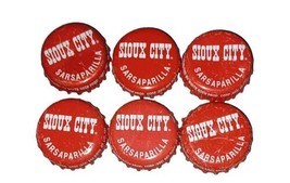 Bottle Cap Lot of 6 Sioux City Sarsaparilla - $112.68 MXN