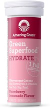Amazing Grass Effervescent Tablets, Green Superfood Hydration Water Flavoring Ta - £21.57 GBP
