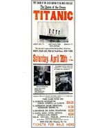 The Titanic Ticket Bookmark - $65.83 MXN