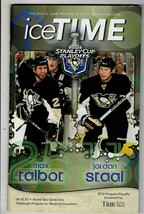 Apr 30 2010 Canadiens Penguins Playoff Program Sidney Crosby 2 Assists - $14.84