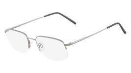 FLEXON 606 Eyeglasses Eye Glasses 033 Light Gunmetal Authentic New 56mm - $117.75