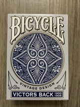 Bicycle Blue Victors Back 1900-1906 Playing Cards Deck Vintage Design NEW - £7.04 GBP