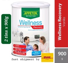 Appeton Wellness Recovery Vanilla with Lactium for Good Sleep &amp; Recovery 2x900g - £147.88 GBP