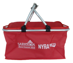 Collectible Saratoga Race Track Course 2019 collapsible picnic cooler giveaway - £19.76 GBP