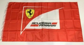 Ferrari Flag - Car Italy Collectible Mechanic Workshop Man Cave 3x5ft - £12.99 GBP