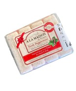Fresh Peppermint Soap Bars 4 Pack A La Maison Individually Wrapped 3.5 o... - $220.63 MXN