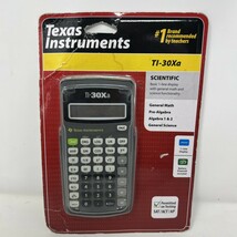 Texas Instruments TI-30Xa Scientific Calculator w/ Cover 1-Line Battery ... - €12,83 EUR