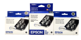 3 Pack of Epson T059820 Matte Black Ink Cartridge For Epson R2400 Printers - $34.22