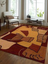 Glitzy Rugs UBSK00694T0000A16 8 x 11 ft. Hand Tufted Wool Contemporary Rectangle - £285.63 GBP