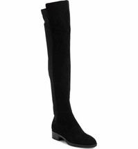 Tory Burch Caitlin OTK Over The Knee Stretch Suede Black Boots $600, 6.5 NIB! - £238.86 GBP
