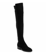 Tory Burch Caitlin OTK Over The Knee Stretch Suede Black Boots $600, 6.5... - £237.10 GBP