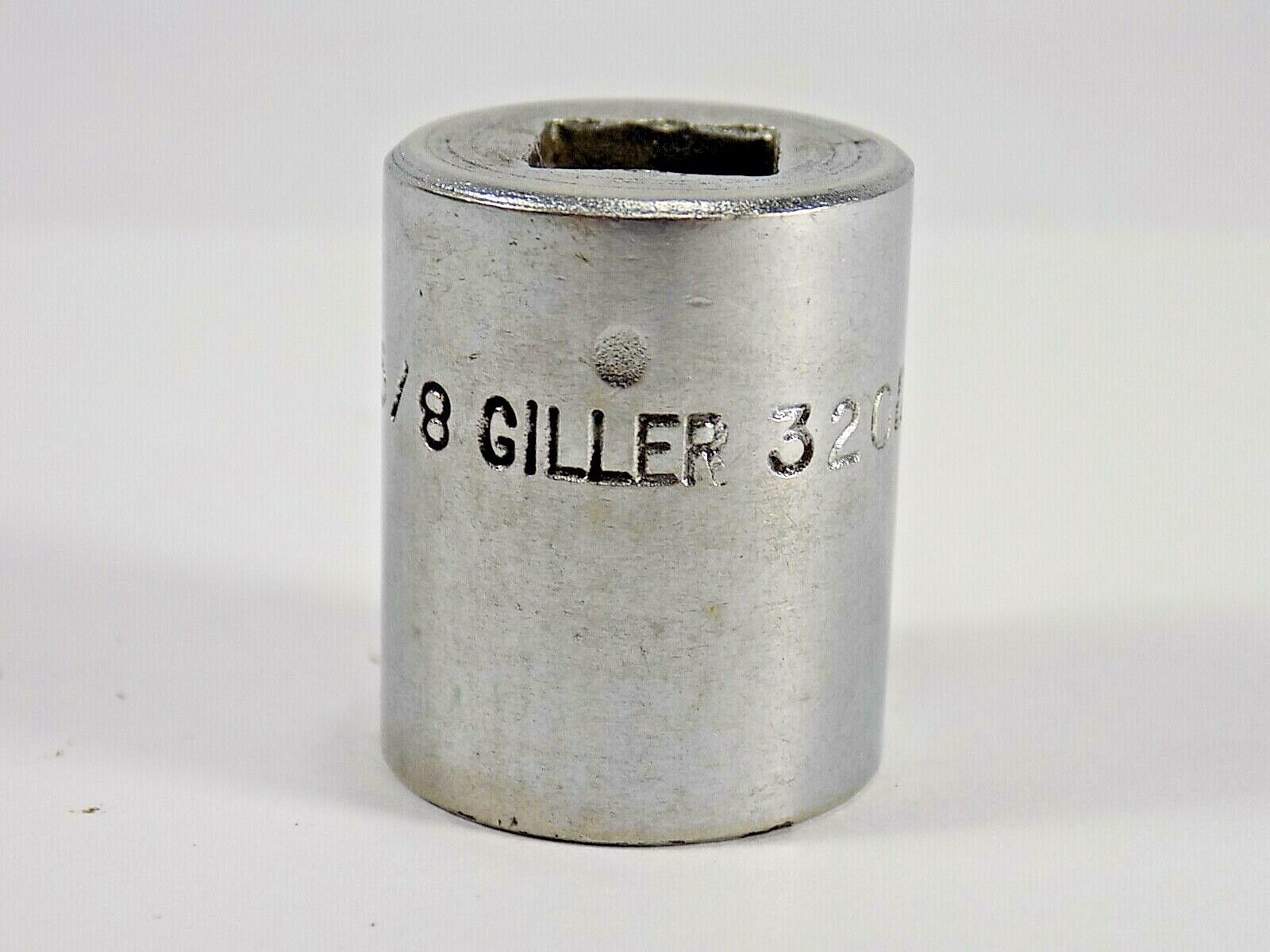 Vintage GILLER 12 Point SOCKET 5/8&quot; w/ 3/8 Drive #320 Made in USA - $6.92
