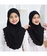 AAI- big girls plain hijab hats Muslim scarf Headscarf hat headwrap beau... - $15.99