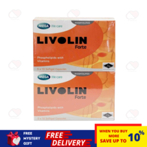 2 Boxes Livolin Forte Liver Cleanse Detox Vitamin Supplement 50&#39;S - £37.19 GBP