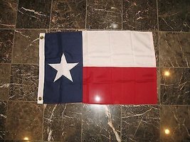 2x3 2&#39;x3&#39; 100 percent sewn embroidered State of Texas Solarmax 600D Nylon flag - £23.51 GBP