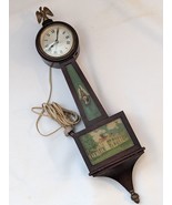 Antique Seth Thomas Banjo Mansfield Clock Washington Mt Vernon Wood Working - $255.06 CAD