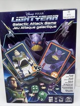 Lightyear Galactic Attack Game Card &amp; Dice Game 6y+ Disney Pixar COMBINE... - $3.86