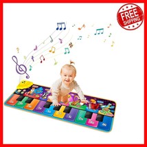 Colorful Piano Play Mat for Toddlers - 25 Sounds, Encourages Fun and Lea... - $36.62