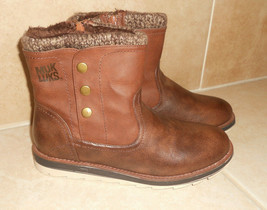 NWT Muk Luks Dark Brown Hope Boot Women Size: 7 - $65.00