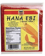 Family Hana Ebi Shrimp Flakes Red 0.6 Oz (Pack Of 4) - £23.35 GBP