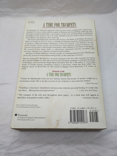 A Time For Trumpets The Untold Story Of The Battle Of The Bulge Book Item image 2