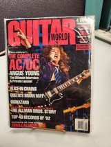Guitar World Jan. 1993 Queen Brian May AC/DC Allman Brothers Alice in Chains - £14.93 GBP