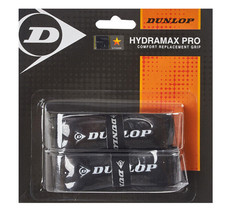 Dunlop Hydramax Pro Cushion Grip Comfort Replacement Tennis Grip Black 6... - $21.51