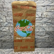 Vintage 1992 Coca Cola Advertising International Made in USA Paper Bag - $12.98 CAD