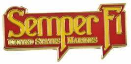 Semper Fi Strip Lapel Pin Or Hat Pin - Veteran Owned Business - £4.46 GBP