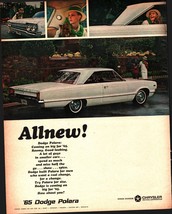 1964 Dodge Polara White Classic Car Vintage PRINT AD Chrysler Happy Woma... - $24.11
