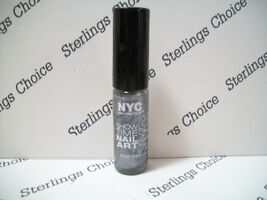 N.Y.C. / NYC Showtime Nail Art #002 Silverism - $6.68