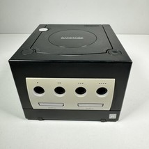 Nintendo Game Cube Console DOL-001 Black Parts Or Repair Does Not Read D... - $34.64