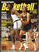 Street &amp; Smith&#39;s Basketball Magazine Yearbook 1975-76 Rick Barry Paul Silas - £7.99 GBP