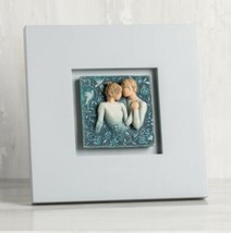 Duet Frame Plaque Sculpture Hand Painted Willow Tree By Susan Lordi - £122.78 GBP