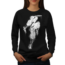 Wellcoda Ninja Attack Cool Womens Sweatshirt, Warrior Casual Pullover Jumper - £23.18 GBP+