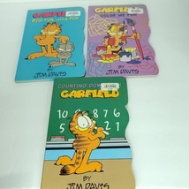 Lot Of 3 Set Garfield Board Book Funny Faces Odie Nermil 1-3 NEW Missing Pooky - £23.73 GBP