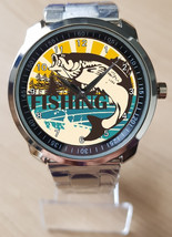 Fish arting Club Love Art Rare Beautiful Collectable Unique Wrist Watch Sporty - £27.68 GBP