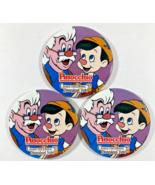 Lot of 3 Vintage DISNEYLAND HOTEL PINOCCHIO PINS 1993 Disney World Geppetto - £15.56 GBP