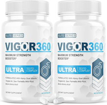 (2 Pack) Vigor 360 Pills Supplement Advanced Formula Vigor 360 - 120 Capsules - $71.95