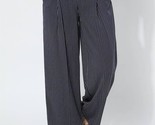 Lysse Clarette Pleated Trouser Marine Pinstripe - $89.00