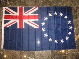 3X5 Cook Island New Zealand Flag 3&#39;X5&#39; House Banner - £10.07 GBP