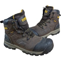 DEWALT Manvel Work Boots Composite Toe Mens 7 Wide Waterproof Brown DXWP... - $79.20