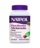 나트롤 멜라토닌 Natrol Melatonin 5mg Fast Dissolve 250정 한국직배송 (개인통관번호, 전화번호 메세지... - $426.44 MXN