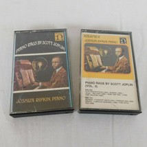 Lot of 2 Scott Joplin Piano Rags Music Cassettes played Joshua Rifkin Vol 1 &amp; 2 - £7.61 GBP