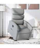  Electric Stand Up Recliner Chair Light gray Polyester, Metal, Plywood - $1,367.00 CAD