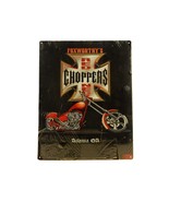 &quot;Foxworthy&#39;s Redneck Choppers&quot;, Metal Ad Poster, Garage/Man Cave, Good C... - $9.75