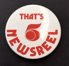 That&#39;s 5 Newsreel Vintage Button Pin KSTP-TV Twin Cities Channel Station... - $12.00