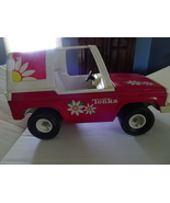 Tonka® Broncho Hot Pink Daisy Jeep Barbie Flowers with Stickers - Vintag... - £47.07 GBP