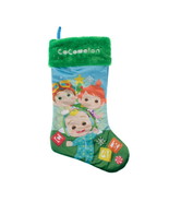Cocomelon Velour JJ, TomTom, And YoYo Decoration Christmas Stocking Gree... - $24.18 CAD
