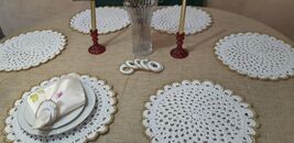 Elegant handmade table set - $95.00